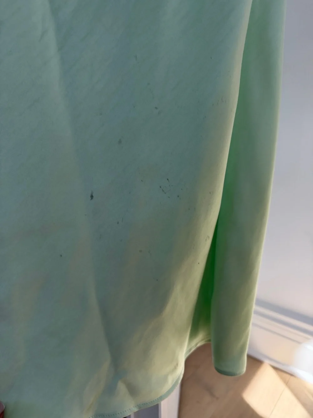 Self-Portrait Mint Green Cowl Neck Midi Dress - Picture 4 of 4